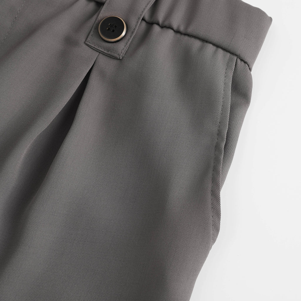 Men’s Old Money Pleated Suit Shorts