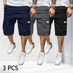 Men’s Breathable Drawstring Shorts with Pockets