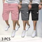 Men’s Breathable Drawstring Shorts with Pockets