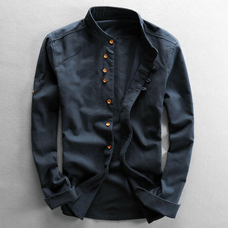 Luca Japanese Linen Shirt