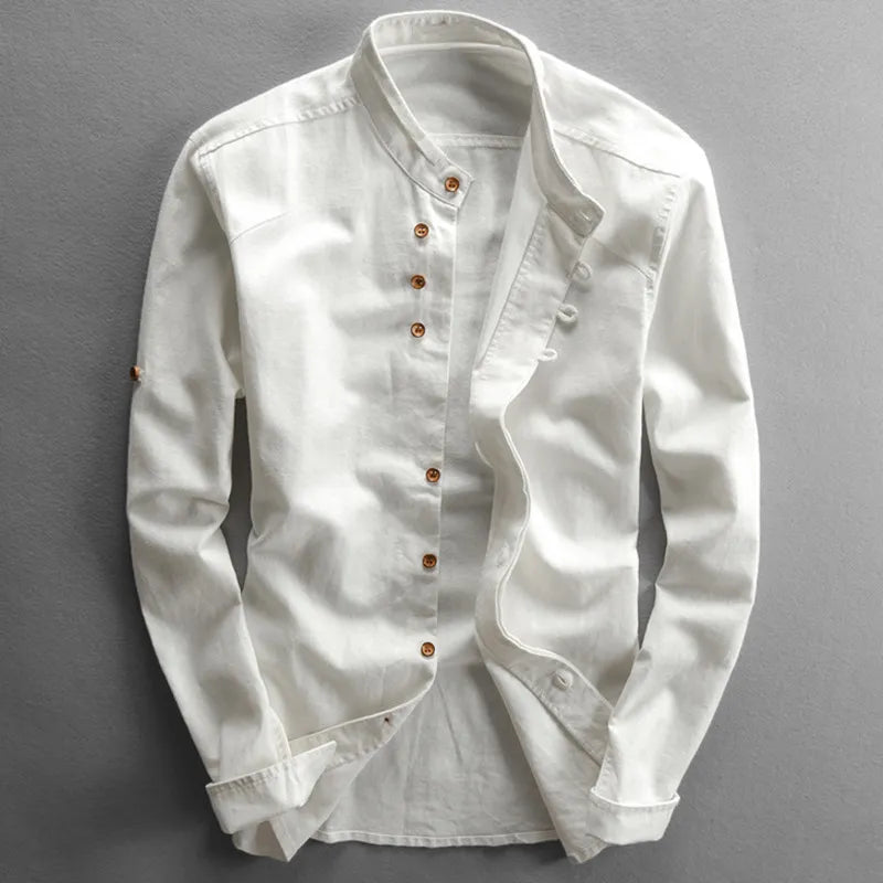 Luca Japanese Linen Shirt