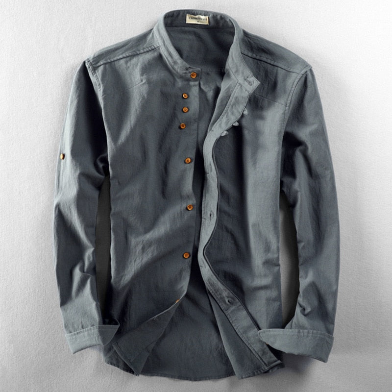 Luca Japanese Linen Shirt