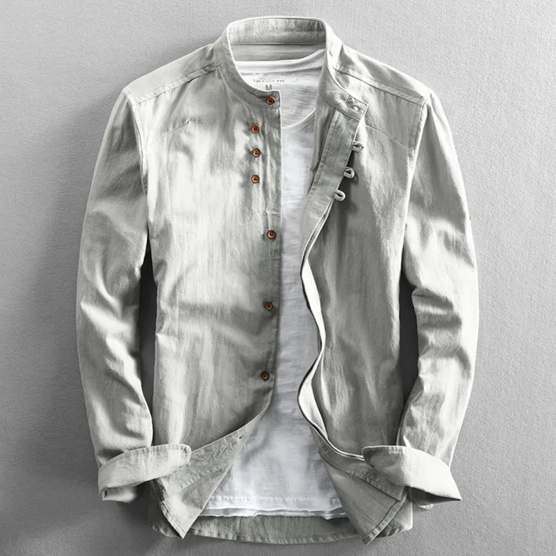 Luca Japanese Linen Shirt