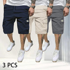 Men’s Breathable Drawstring Shorts with Pockets
