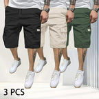 Men’s Breathable Drawstring Shorts with Pockets