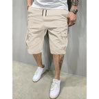 Men’s Breathable Drawstring Shorts with Pockets