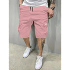 Men’s Breathable Drawstring Shorts with Pockets