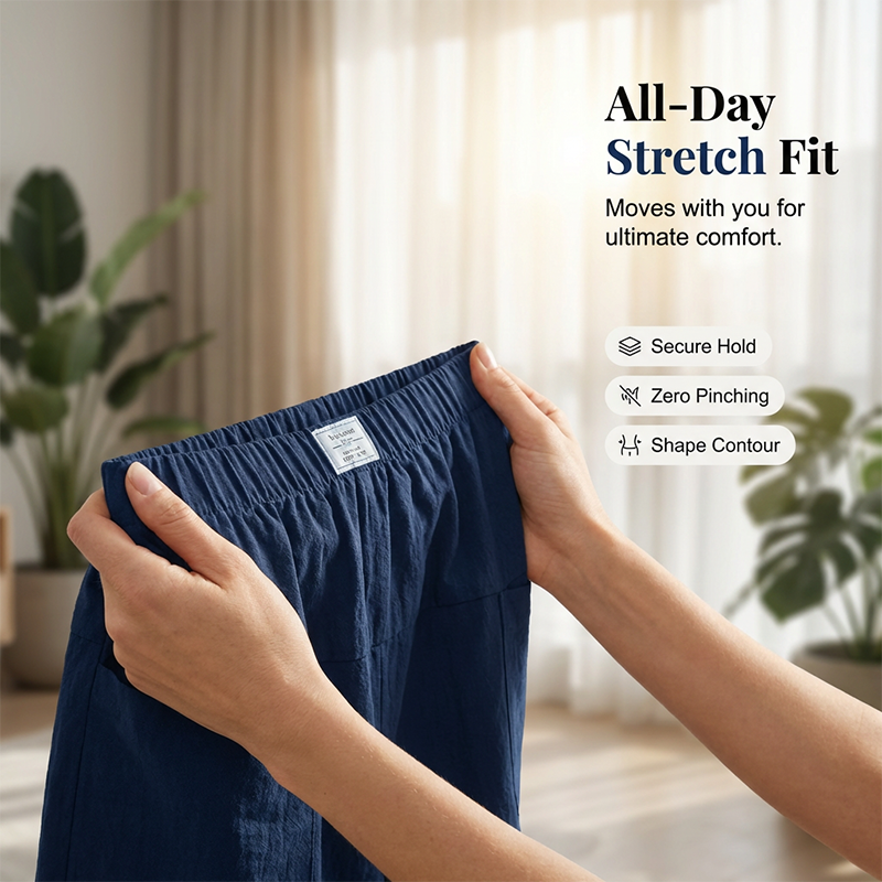 🩳New arrival 50% OFF💥Women's Casual Elastic Waist Wrap Skort